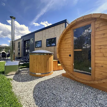 Feriendorf Seeblick Chalet With Sauna And Hot Tub Casa de Férias *
